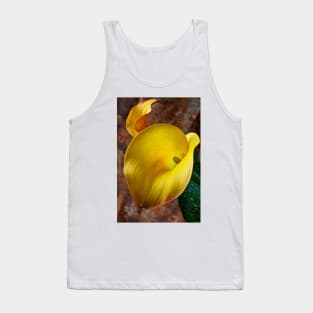 Yellow Calla Lilly Tank Top